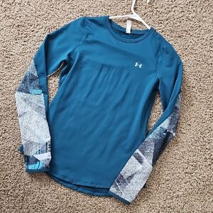 Under Armour Teal Long Sleeve Shirt